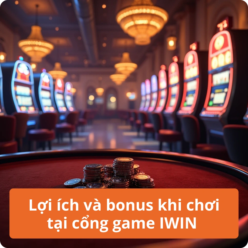 Lợi ích và bonus khi chơi tại cổng game IWIN